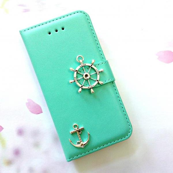 Elephant Iphone 6 6s 4.7 Leather Wallet Case, Vintage Iphone 6 6s Plus